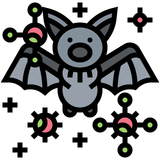 Bat Meticulous Lineal Color icon