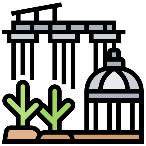 unterwasserstadt Meticulous Lineal Color icon