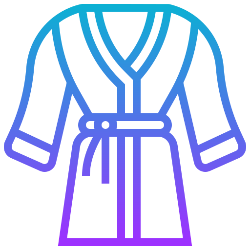 Bathrobe Meticulous Gradient icon