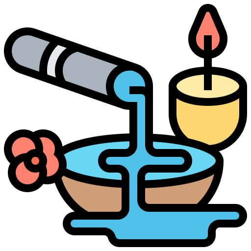 Aromatherapy Meticulous Lineal Color icon