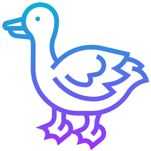 Duck Meticulous Gradient icon