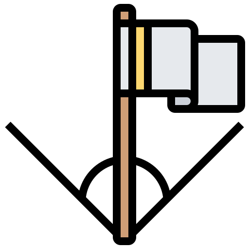 flagge Meticulous Lineal Color icon