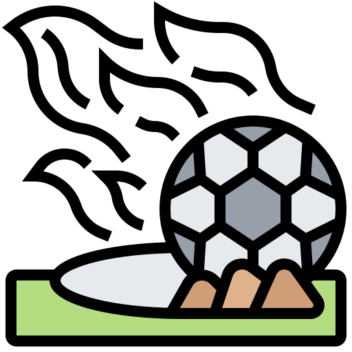 fußball Meticulous Lineal Color icon