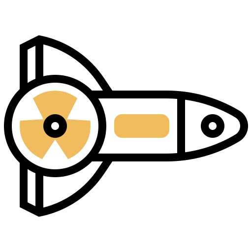 Nuclear energy Meticulous Yellow shadow icon