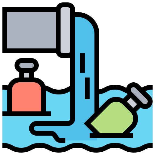 Sewage Meticulous Lineal Color icon