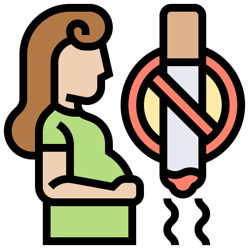 Pregnant Meticulous Lineal Color icon