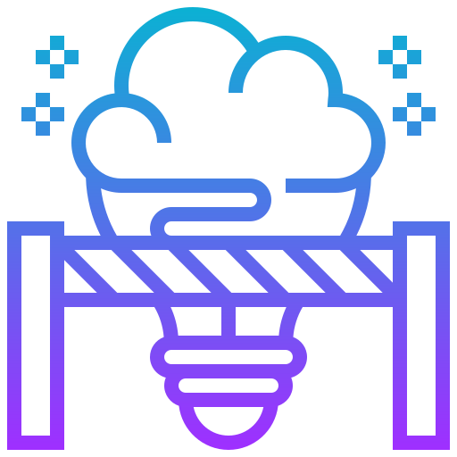 Problem solving Meticulous Gradient icon