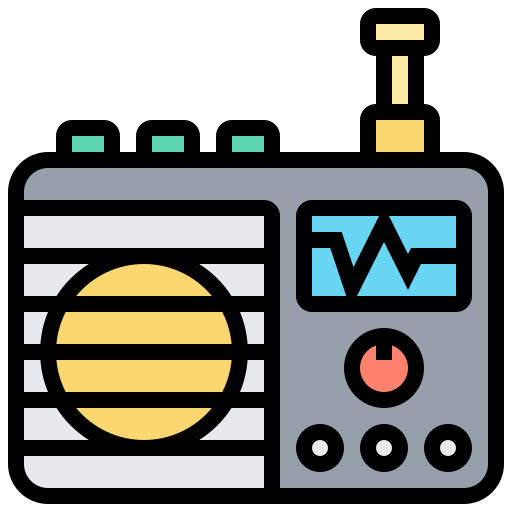 radio Meticulous Lineal Color icono