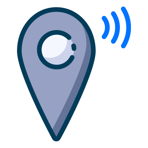 Map place holder Generic Outline Color icon
