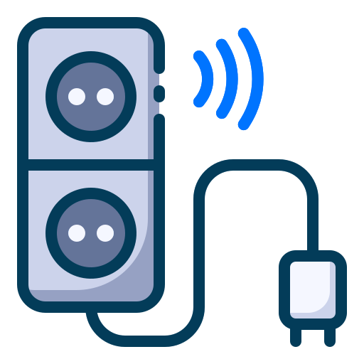 Sockets Generic Outline Color icon