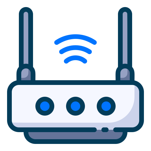 Wifi router Generic Outline Color icon