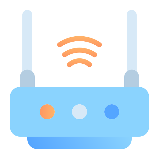 routeur wi-fi Generic Flat Gradient Icône