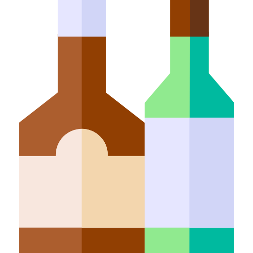 bevanda alcolica Basic Straight Flat icona