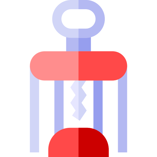 korkenzieher Basic Straight Flat icon