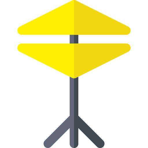 シンバル Basic Rounded Flat icon