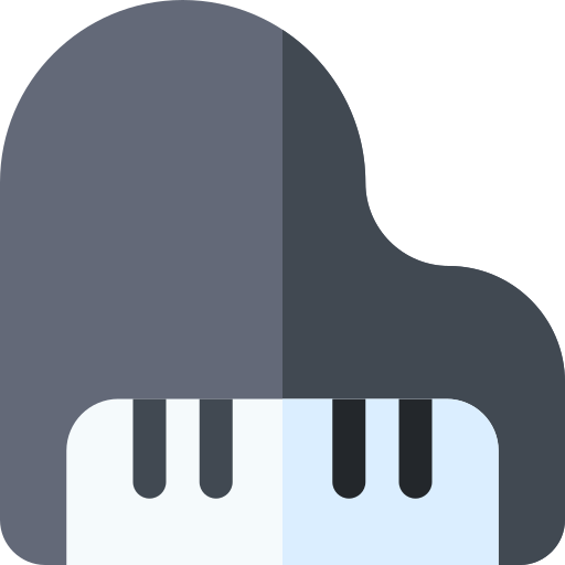 piano Basic Rounded Flat icono