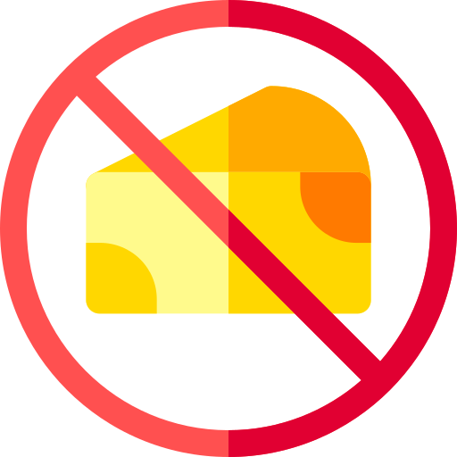No cheese Basic Rounded Flat icon