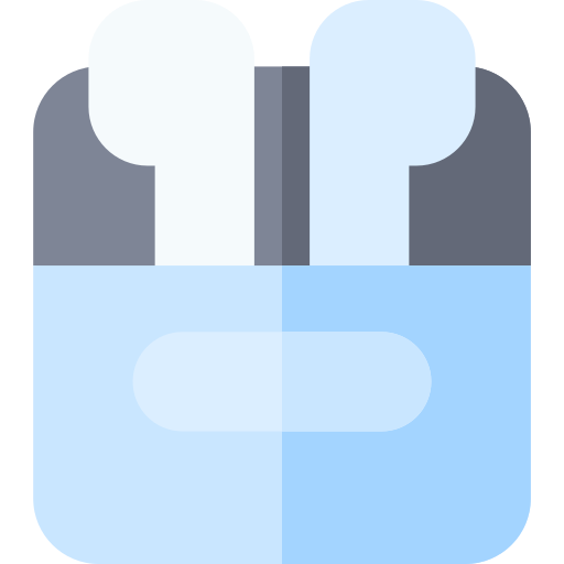 Airpods Basic Rounded Flat icon