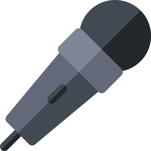 microfono Basic Rounded Flat icona