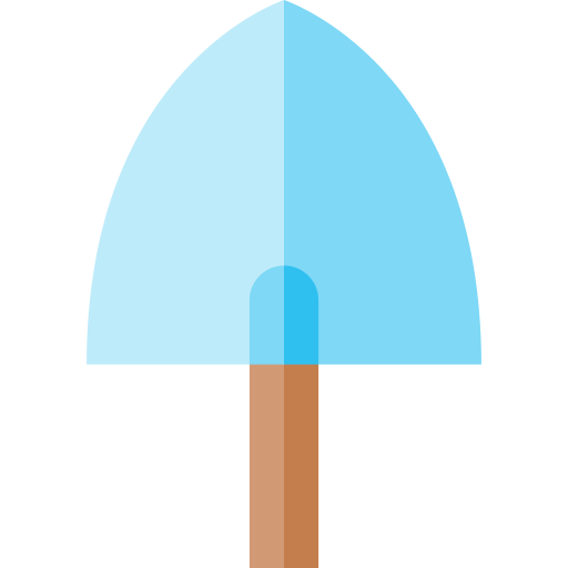 schep Basic Straight Flat icoon