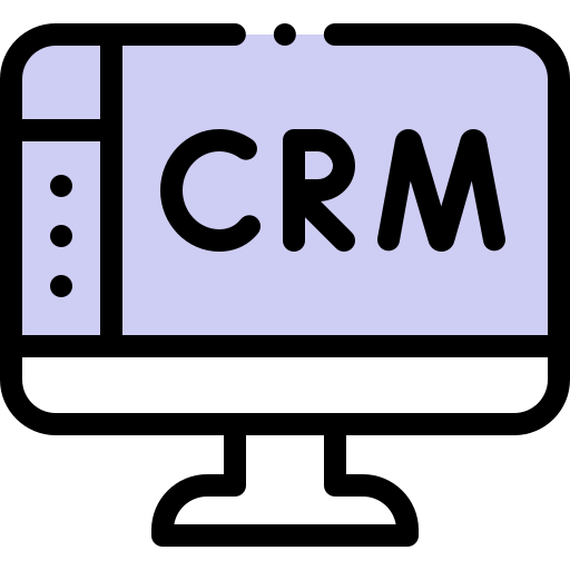 crm Detailed Rounded Lineal color Icône