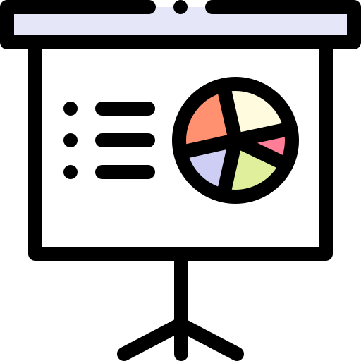표시 Detailed Rounded Lineal color icon