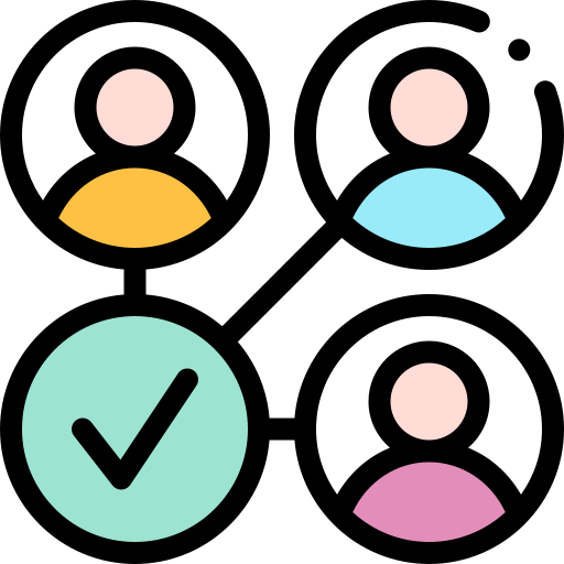 팀 Detailed Rounded Lineal color icon
