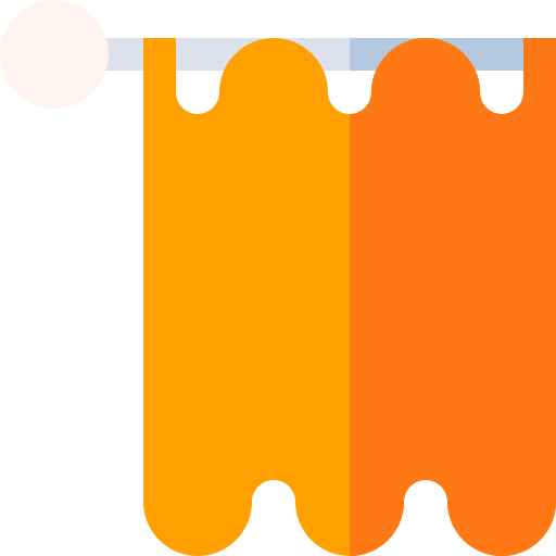 cortinas Basic Straight Flat icono
