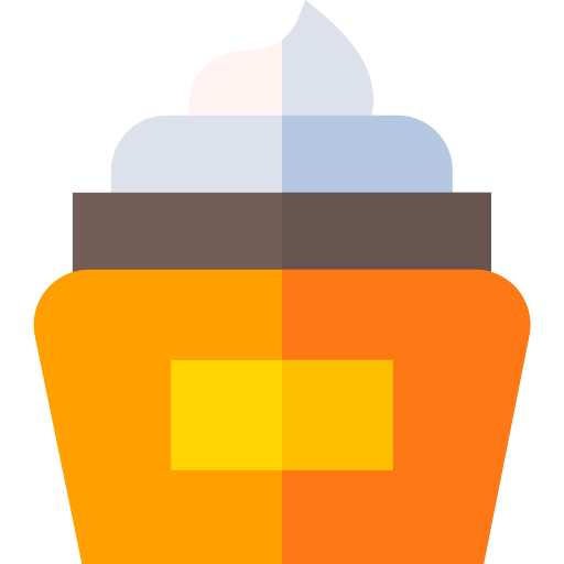 Cream Basic Straight Flat icon