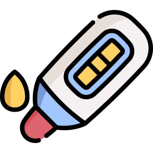 Pregnancy test Special Lineal color icon