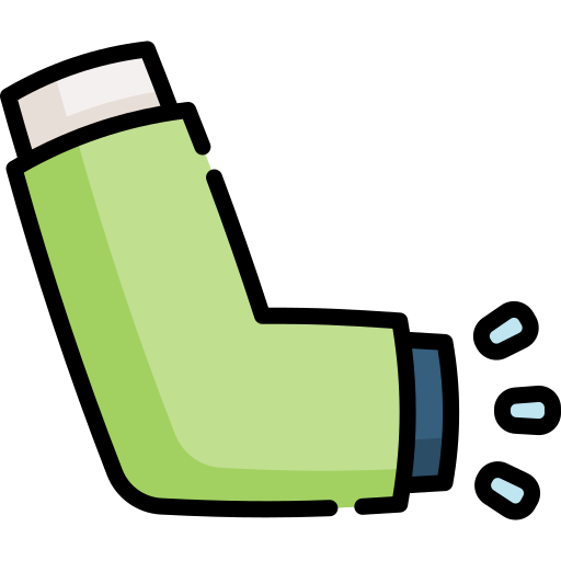 Inhalator Special Lineal color icon