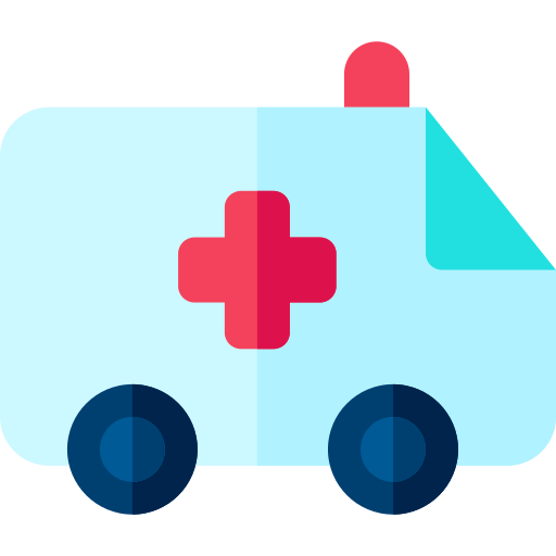 krankenwagen Basic Rounded Flat icon