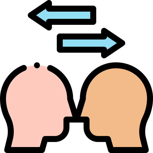 Empathy Detailed Rounded Lineal color icon