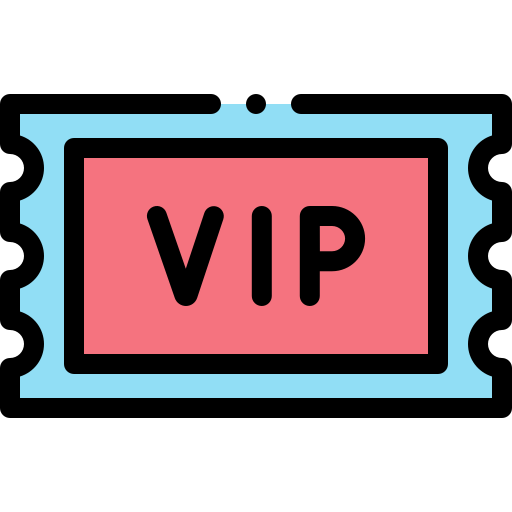 Vip Detailed Rounded Lineal color icon