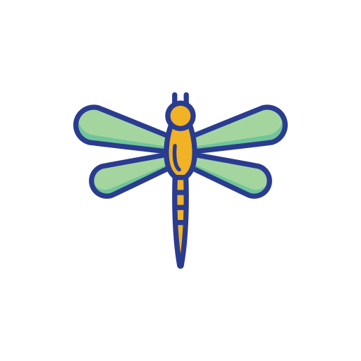 Dragonfly Generic Outline Color icon