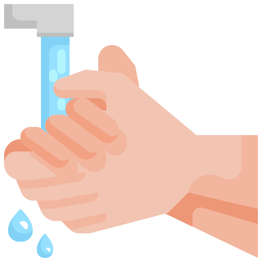 lavarse las manos Justicon Flat icono