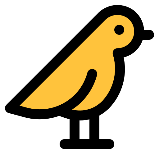 Bird Generic Outline Color icon