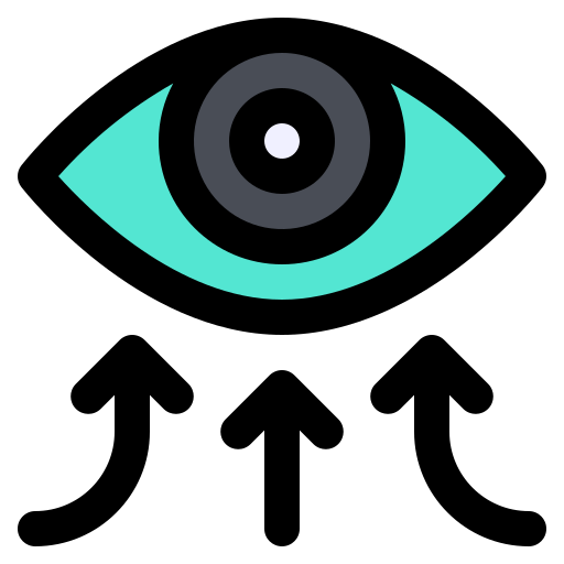 occhi Generic Outline Color icona