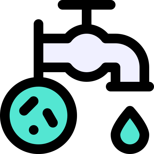 waterkraan Generic Outline Color icoon