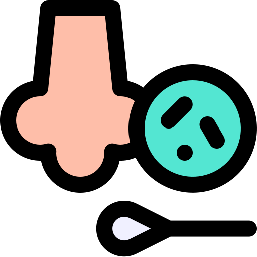 nariz Generic Outline Color icono