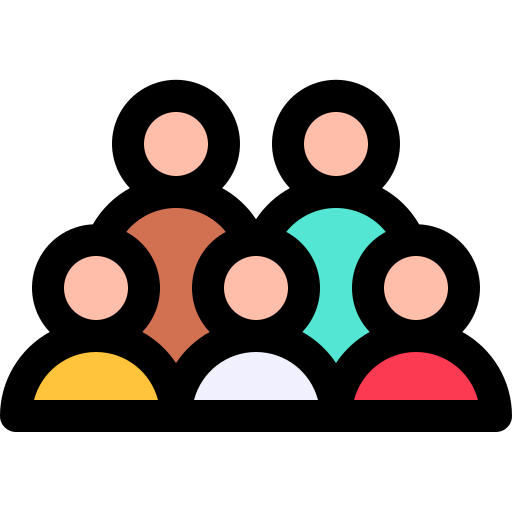 グループ Generic Outline Color icon