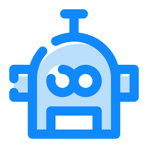 robot Generic Blue icona