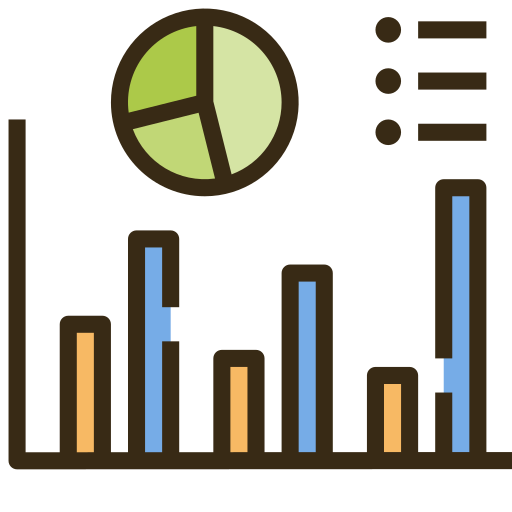 데이터 분석 Generic Outline Color icon
