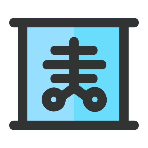 X ray Generic Outline Color icon