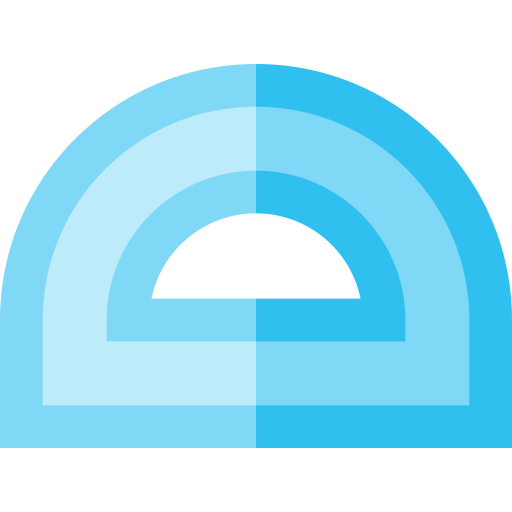 Protractor Generic Flat icon