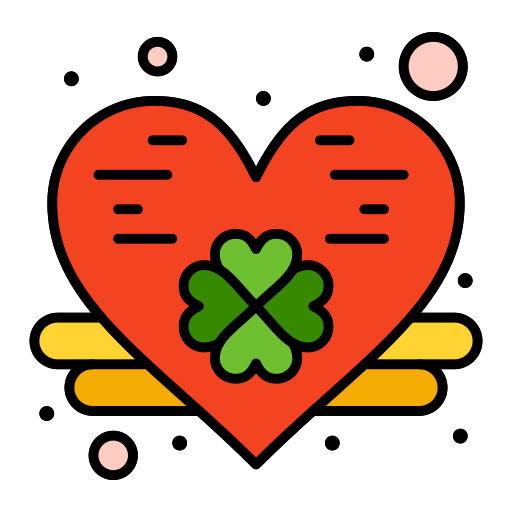 Heart Flatart Icons Lineal Color icon