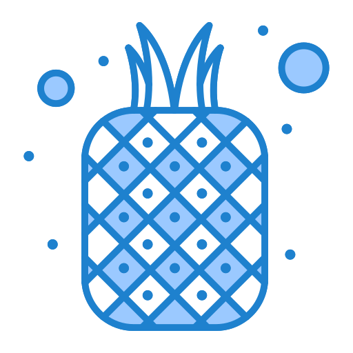 ananas Generic Blue icoon