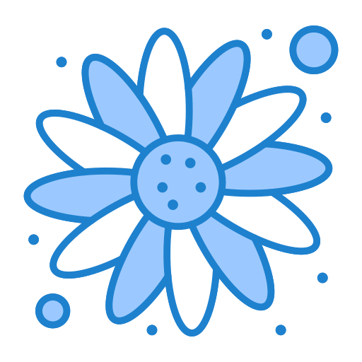zonnebloem Generic Blue icoon
