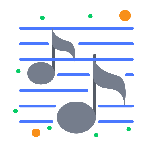 música Flatart Icons Flat icono