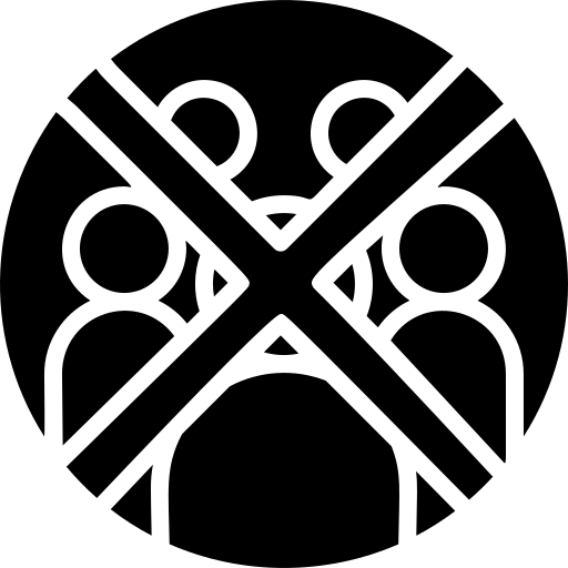 foule Generic Glyph Icône